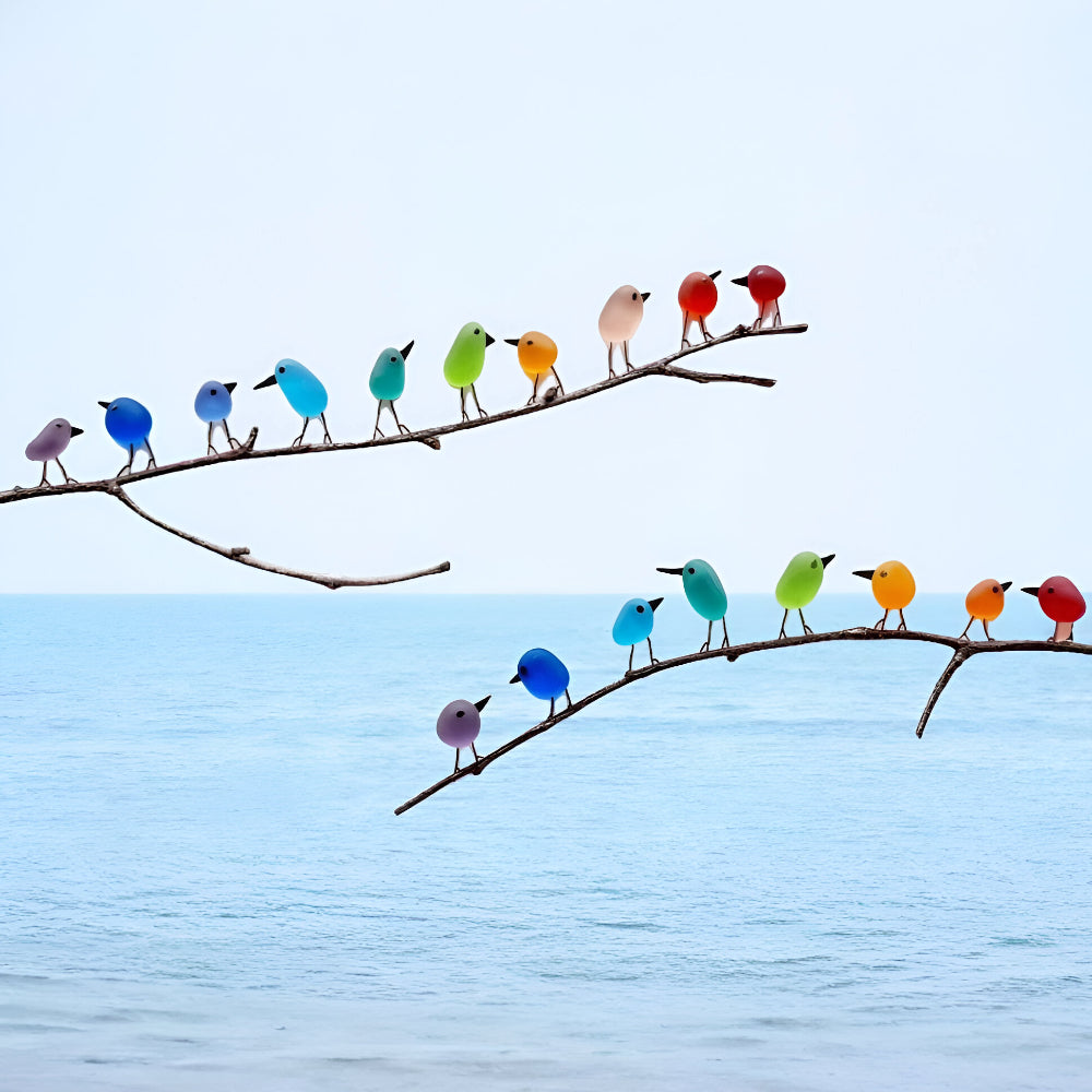Wall Art Bird Branch Indoor Home Display