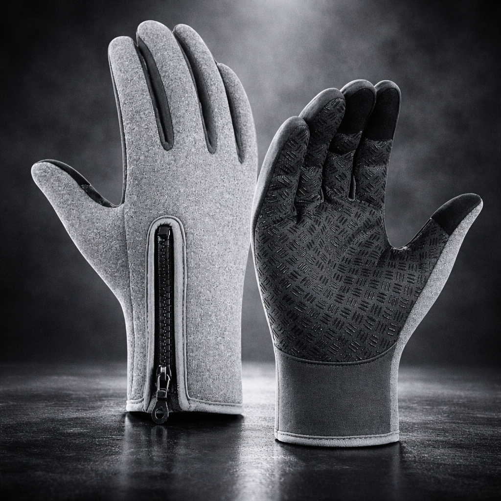 Winter Gloves Thermal Touchscreen Water Resistant Anti Slip Grip