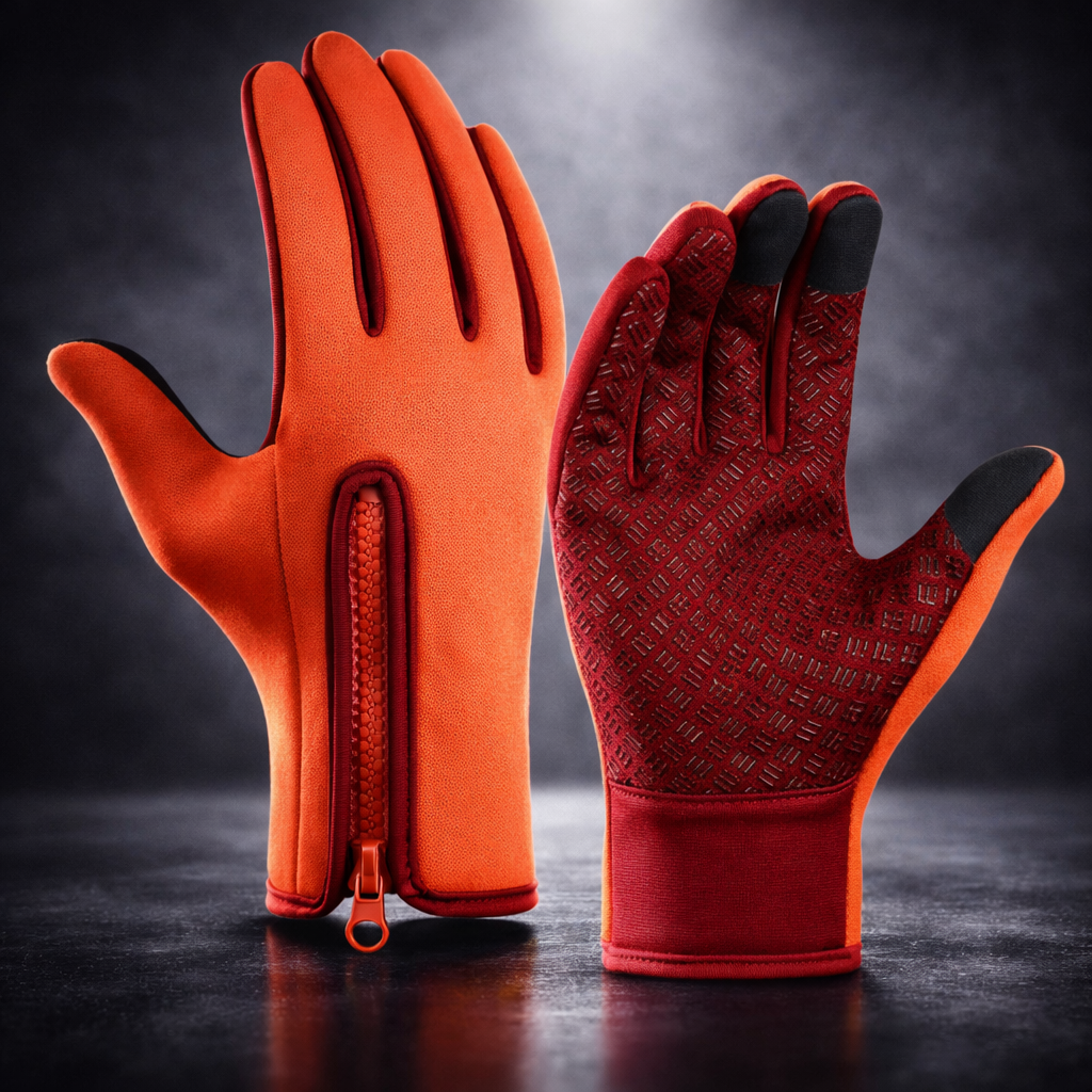 Winter Gloves Thermal Touchscreen Water Resistant Anti Slip Grip