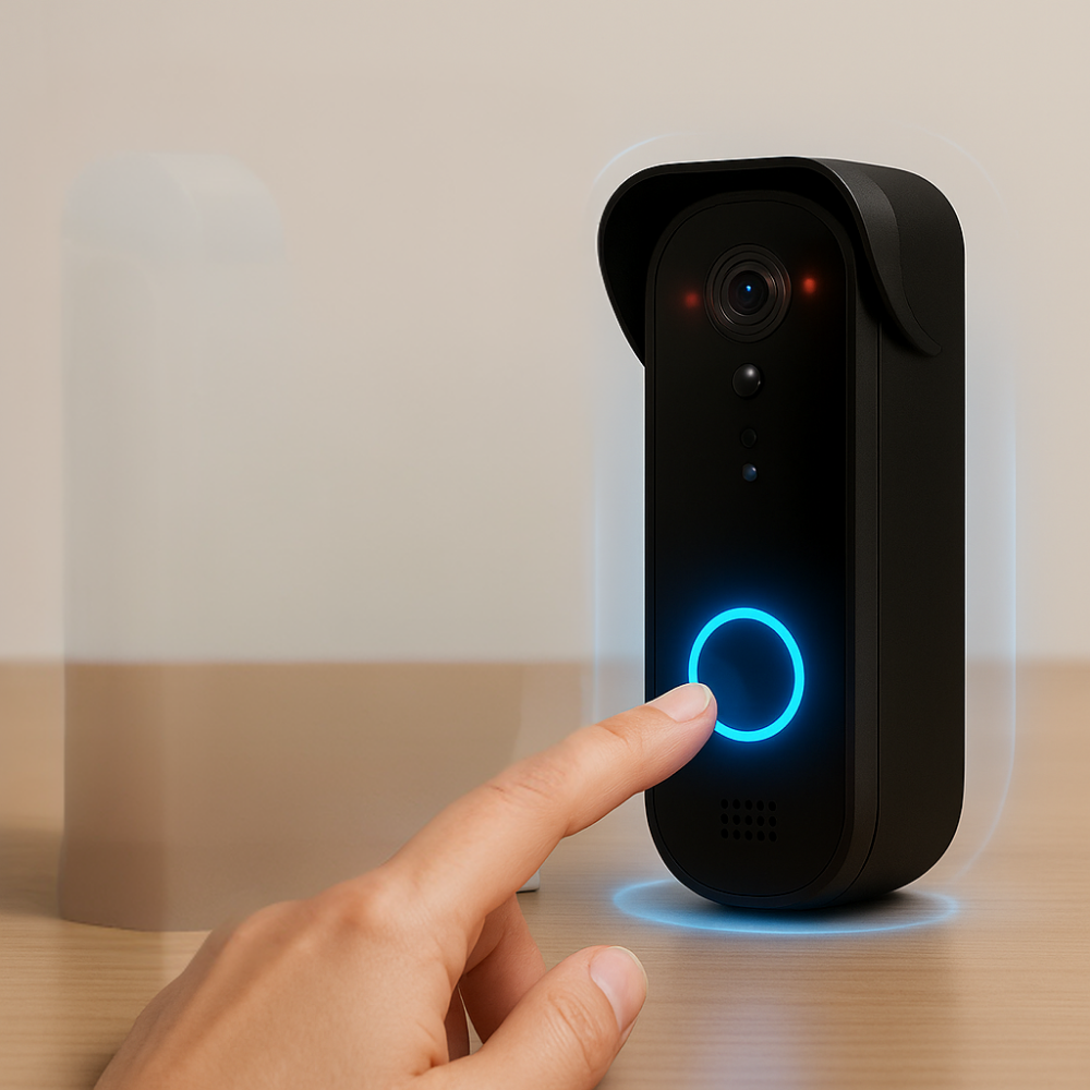 Wireless Doorbell Camera Night Vision Security Unit