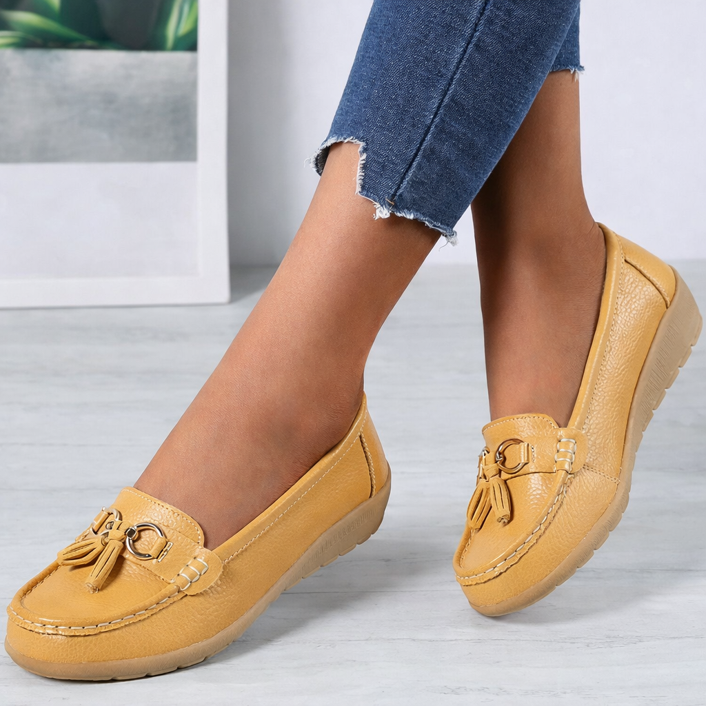 Women Walking Slip On Loafers Everyday Casual Shoes