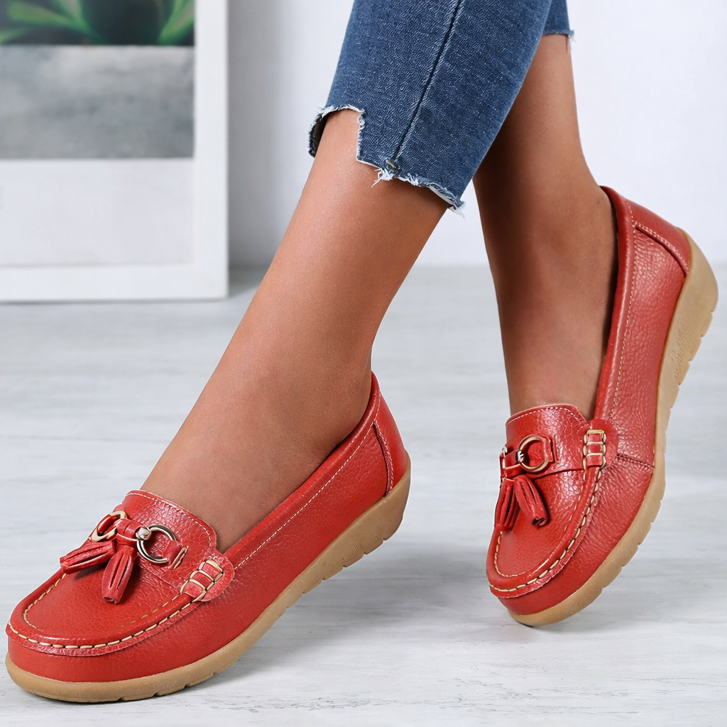 Women Walking Slip On Loafers Everyday Casual Shoes