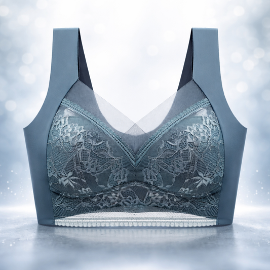 Women's Sports Lace Bralette Wireless Supportive Bra