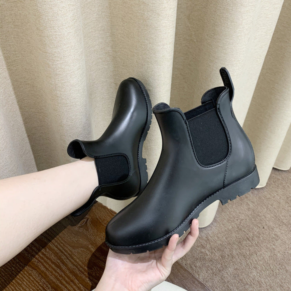 Women’s Waterproof Leather Chelsea Boots | Durable Slip On