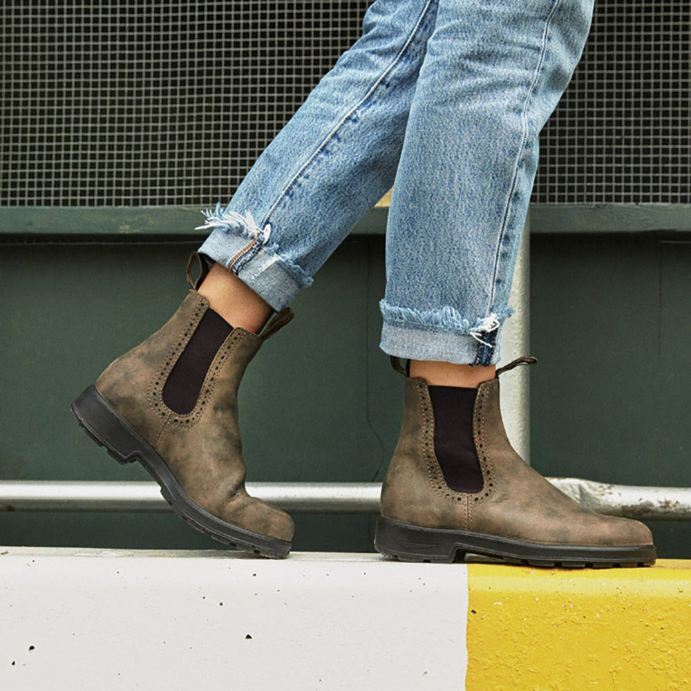 Women’s Waterproof Leather Chelsea Boots | Durable Slip On