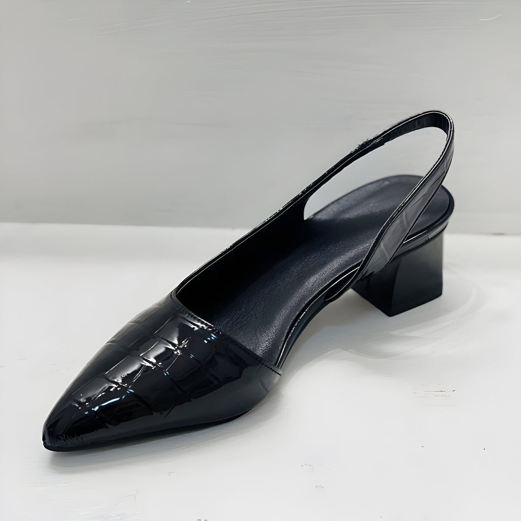 Womens Heels Wide Toe Box Supportive Everyday Dress Shoes