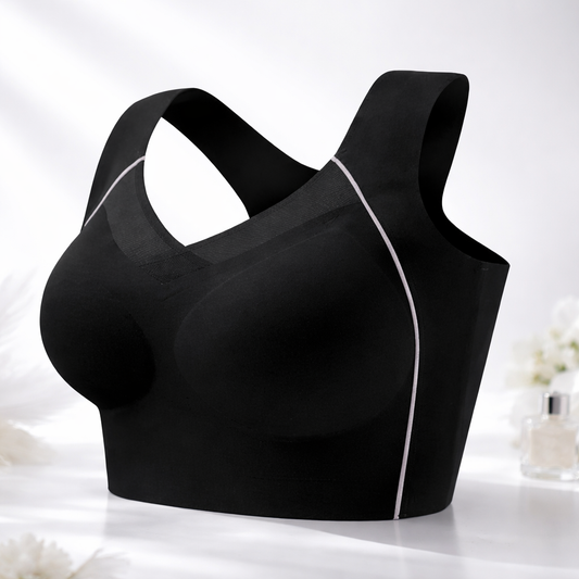 Womens Sports Push Up Bra Bralette Large Bust Support