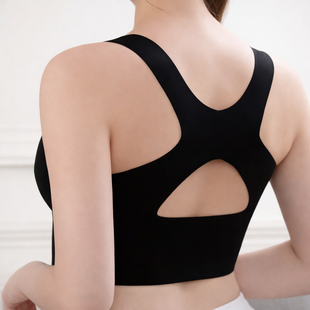 Womens Sports Push Up Bra Bralette Large Bust Support