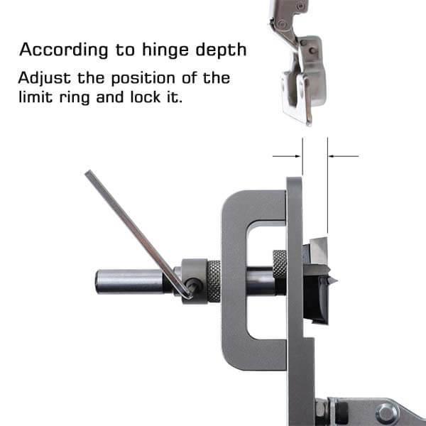 Avichic® 1.37″ Concealed Hinge Boring Jig