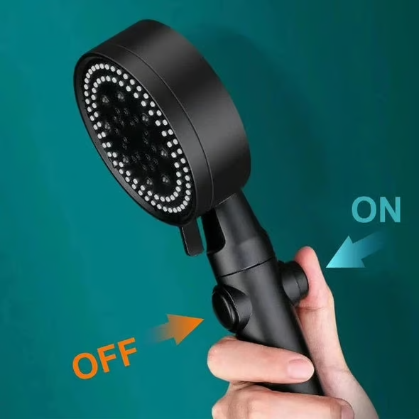 High Pressure Shower Head – 5 Settings & Easy Installation