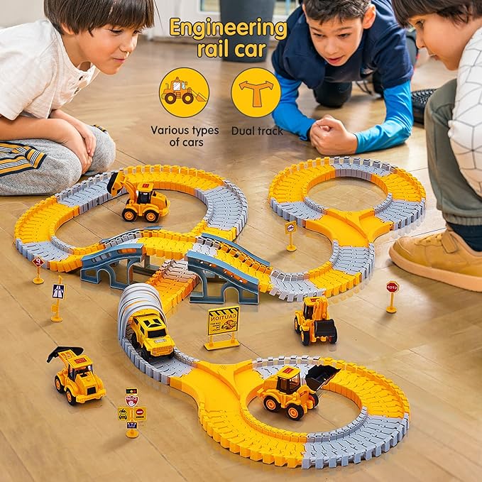 Flexible Electric Track Toy – Creative Fun for Kids
