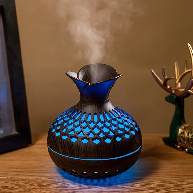 SereniMist – Luxury Ultrasonic Aroma Diffuser with Elegant Design and 10-Hour Run Time
