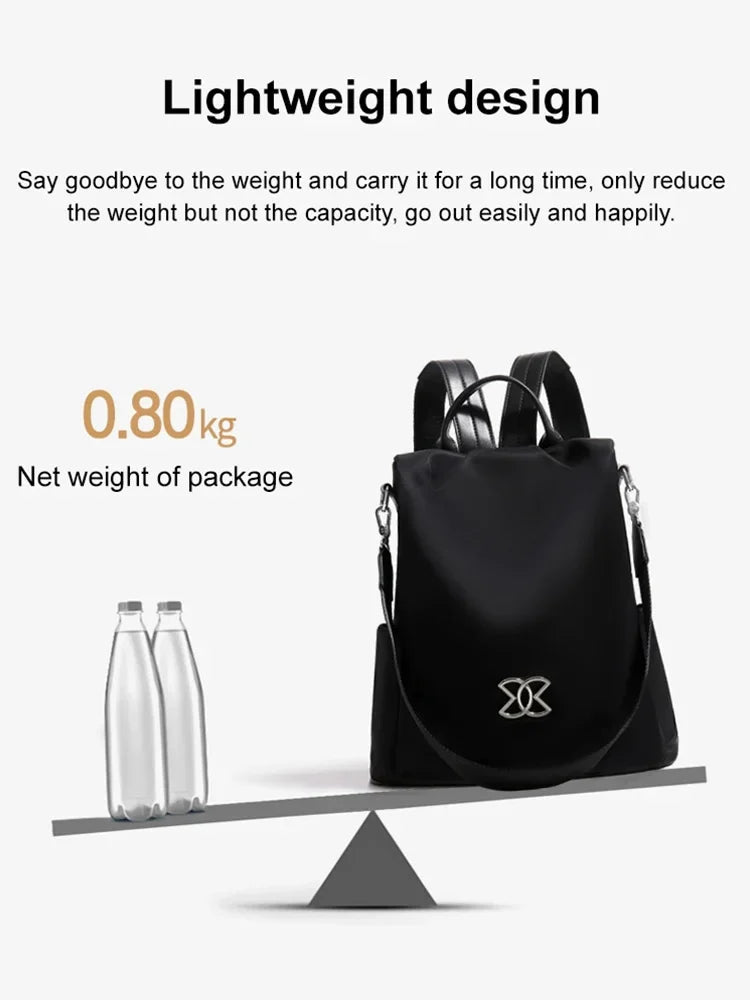 Large Capacity Anti-Theft Backpack - Secure and Durable Travel Backpack with USB Charging Port