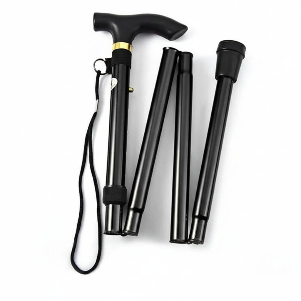 ALUSTEP – Adjustable Aluminum Trekking Poles with Soft Grip and Anti-Slip Tips