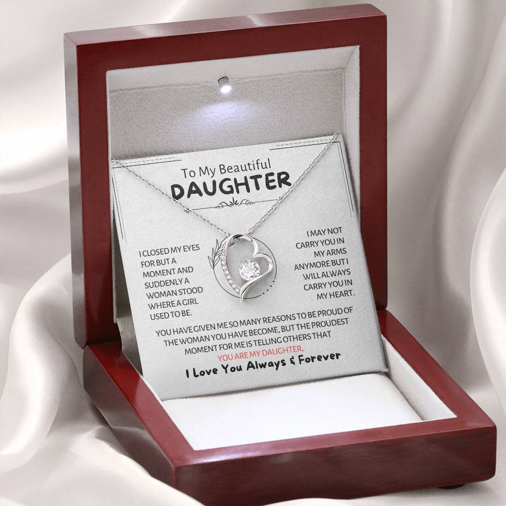 To My Beautiful Daughter - Girl To Woman - Forever Love