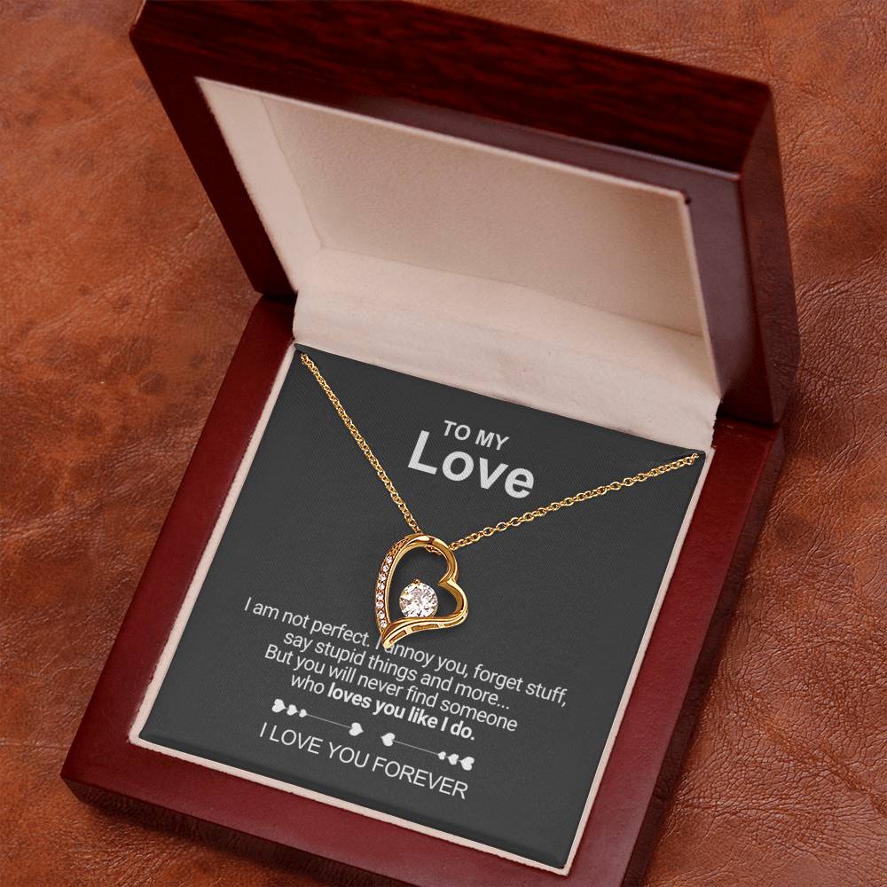 To My Love - Forget Stuff - Forever Love