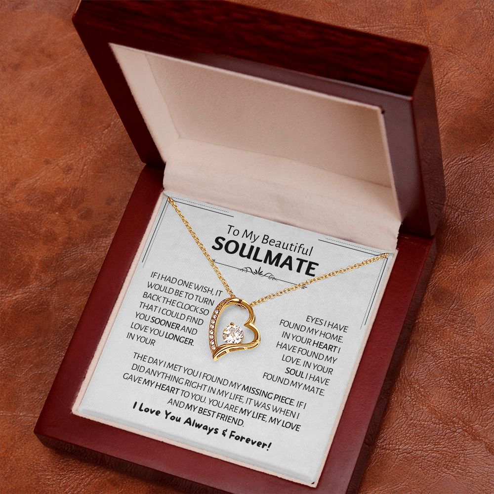 My Beautiful Soulmate - My Home - Forever Love Necklace 1
