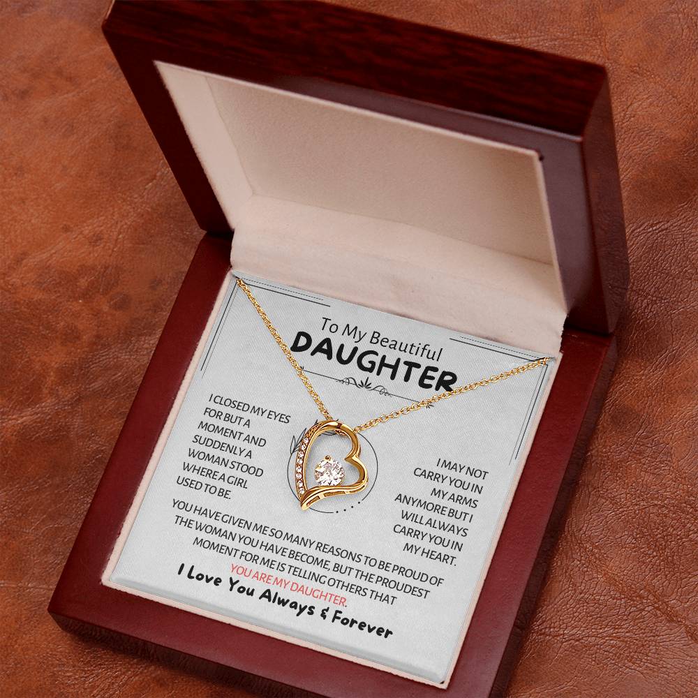 To My Beautiful Daughter - Girl To Woman - Forever Love