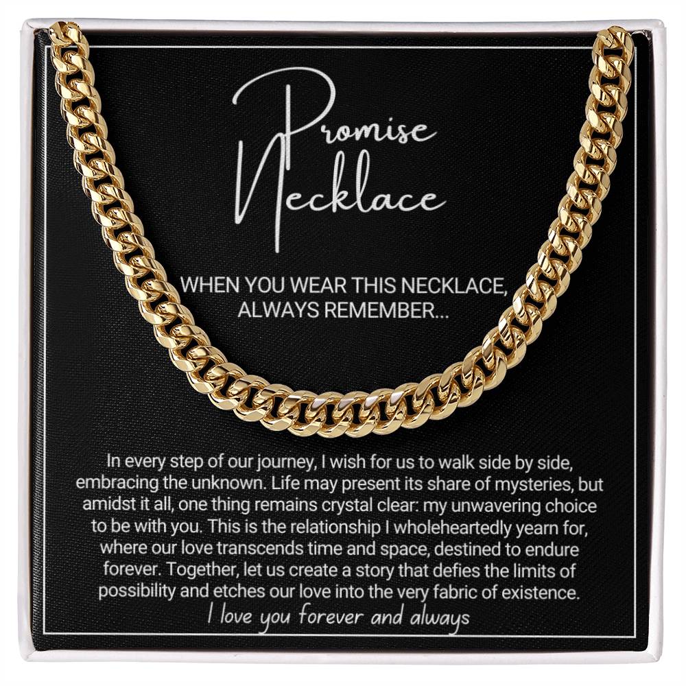 Promise Necklace For Him