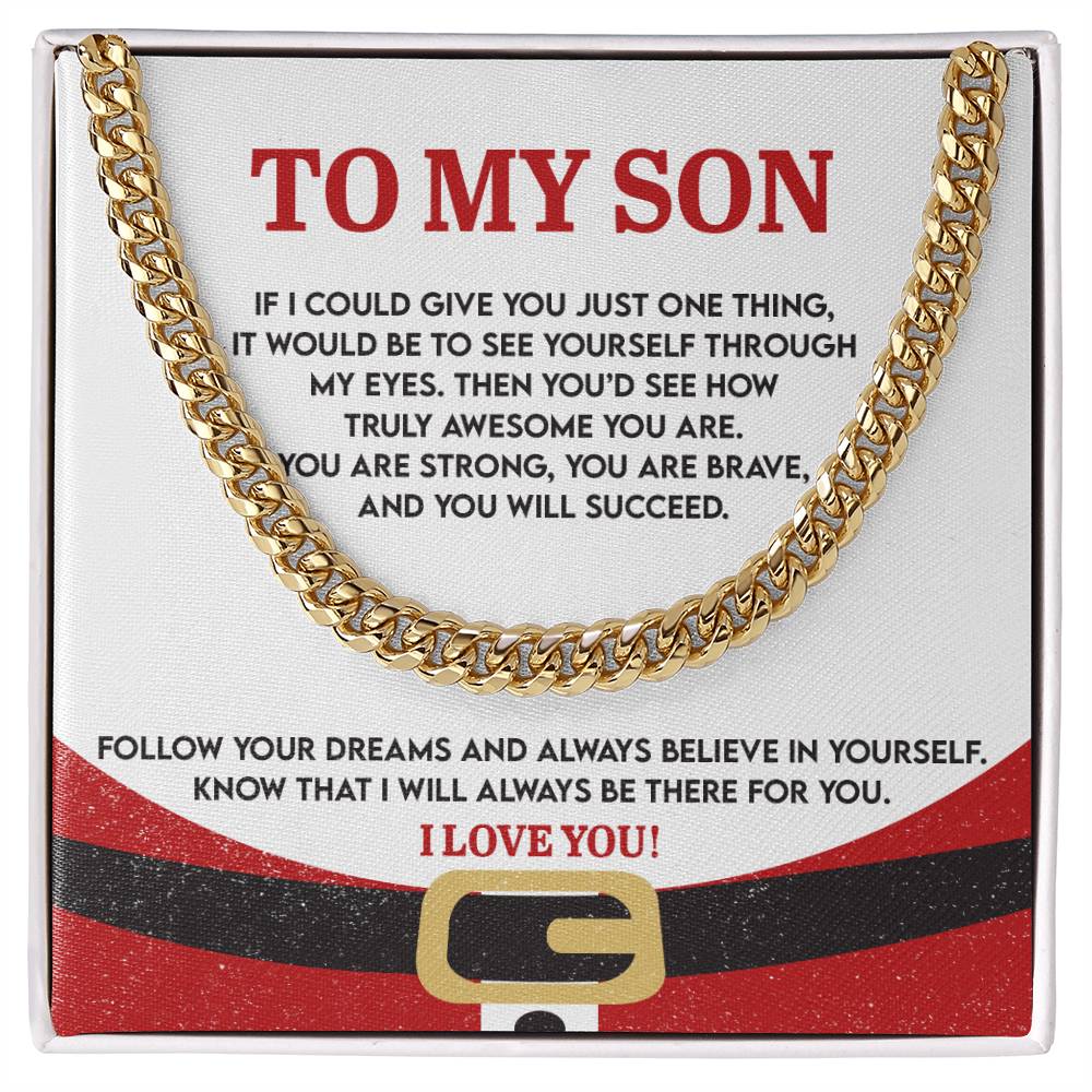 Son - There For You - Cuban Chain Link Necklace