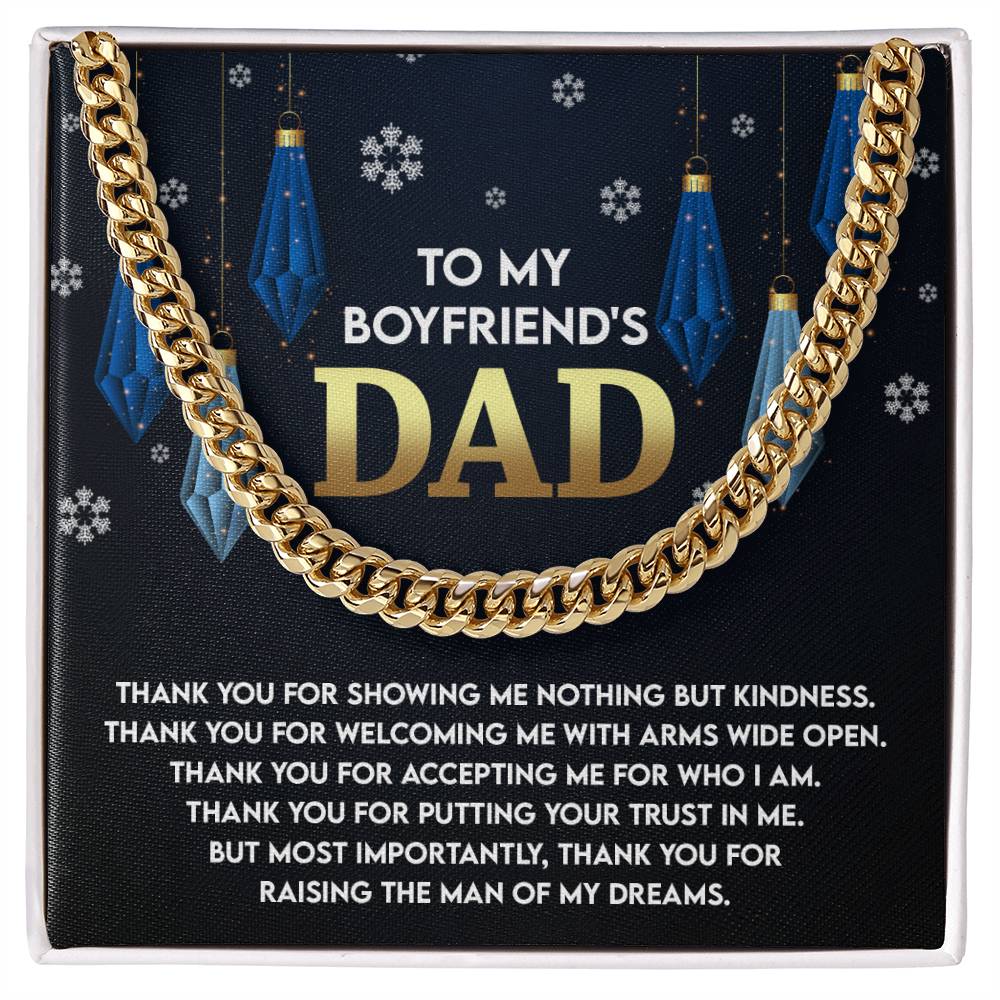 Boyfriend's Dad - Who I Am - Cuban Chain Link Necklace