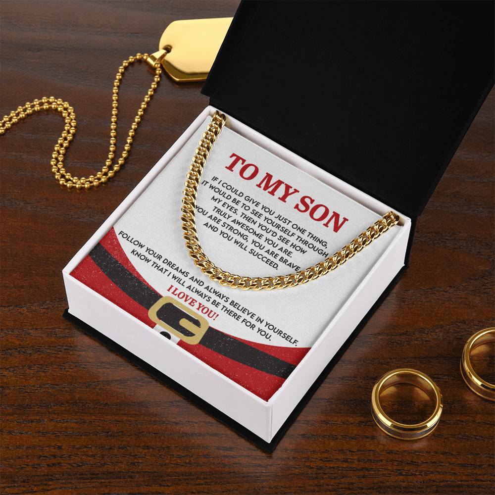 Son - There For You - Cuban Chain Link Necklace