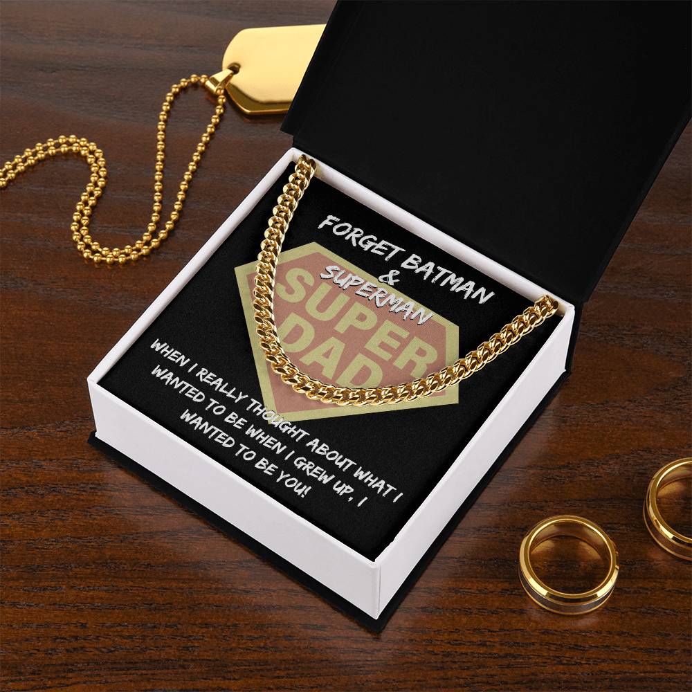 Dad - Cuban Chain Link Necklace
