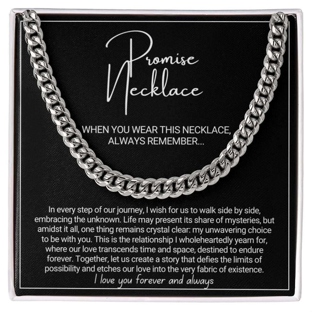 Promise Necklace For Him