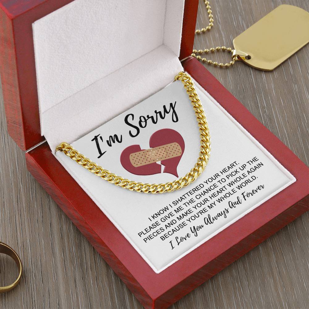 Sorry - The Pieces - Cuban Chain Link Necklace