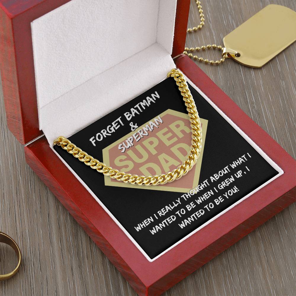 Dad - Cuban Chain Link Necklace