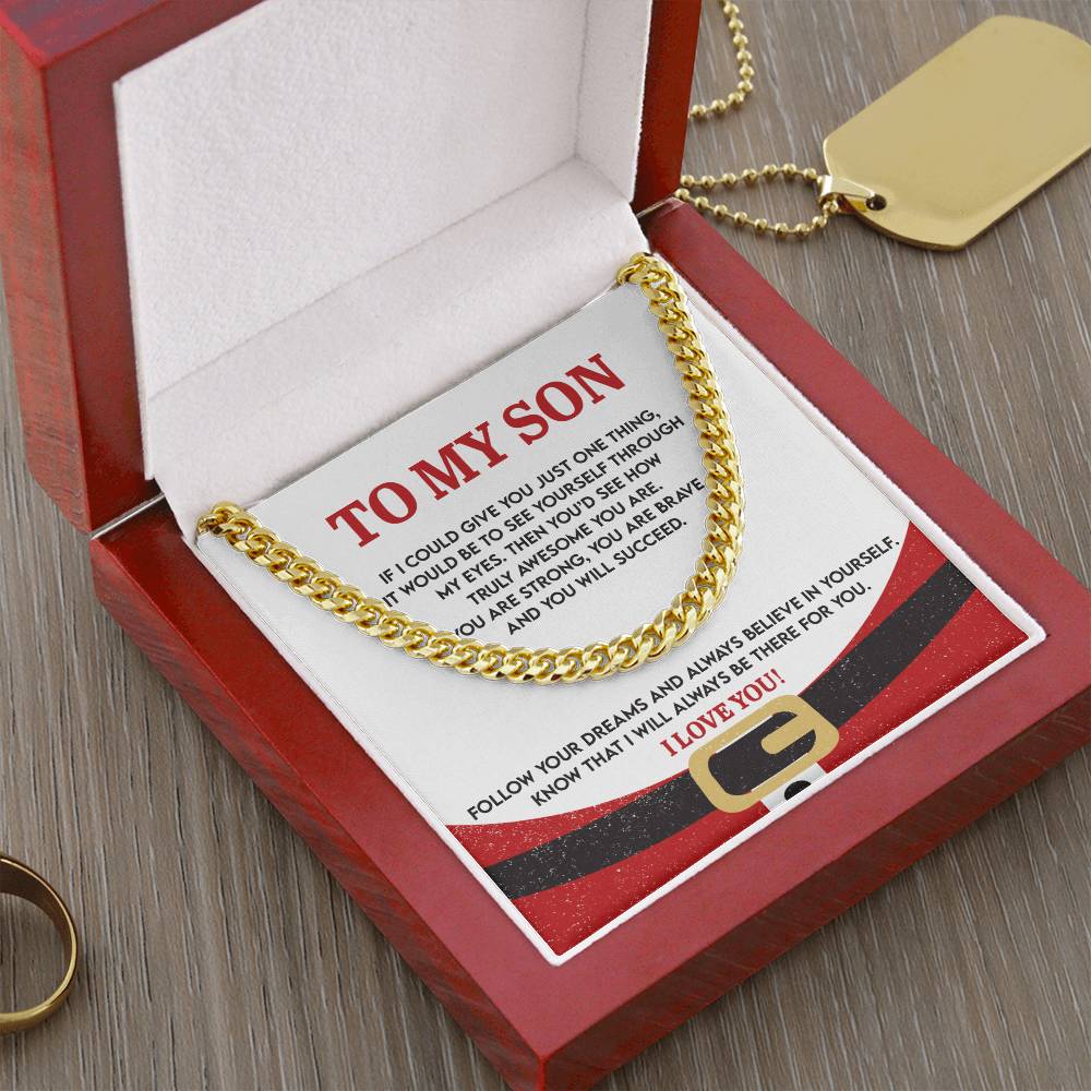 Son - There For You - Cuban Chain Link Necklace