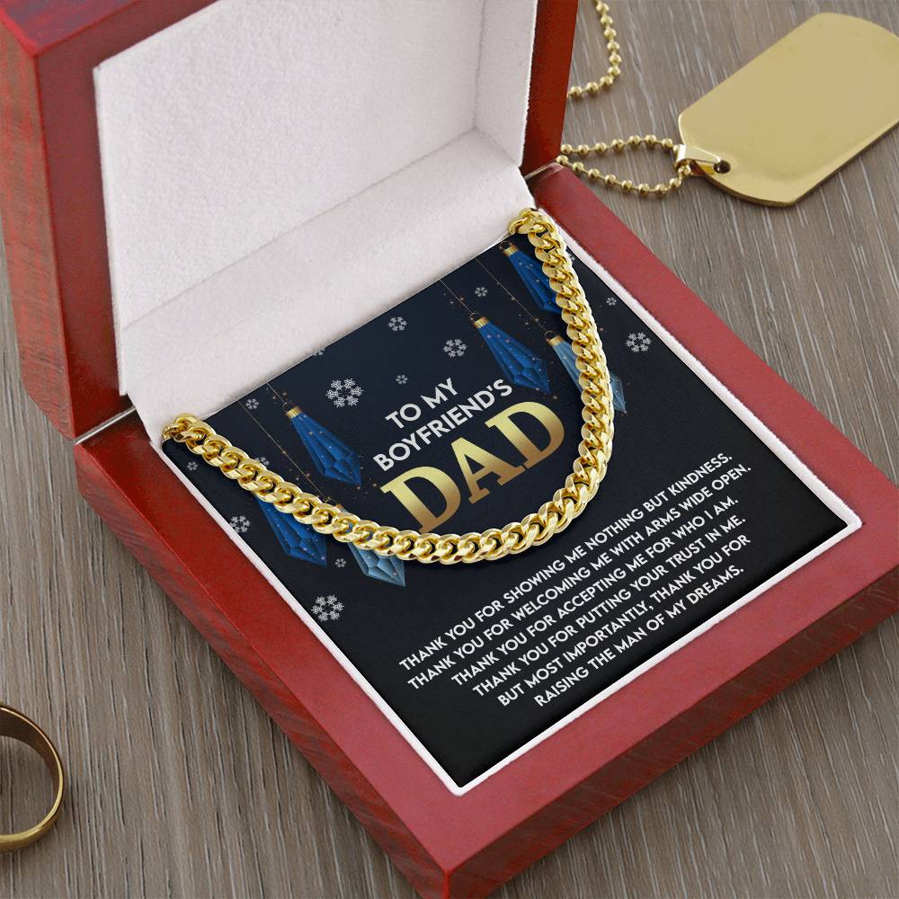 Boyfriend's Dad - Who I Am - Cuban Chain Link Necklace