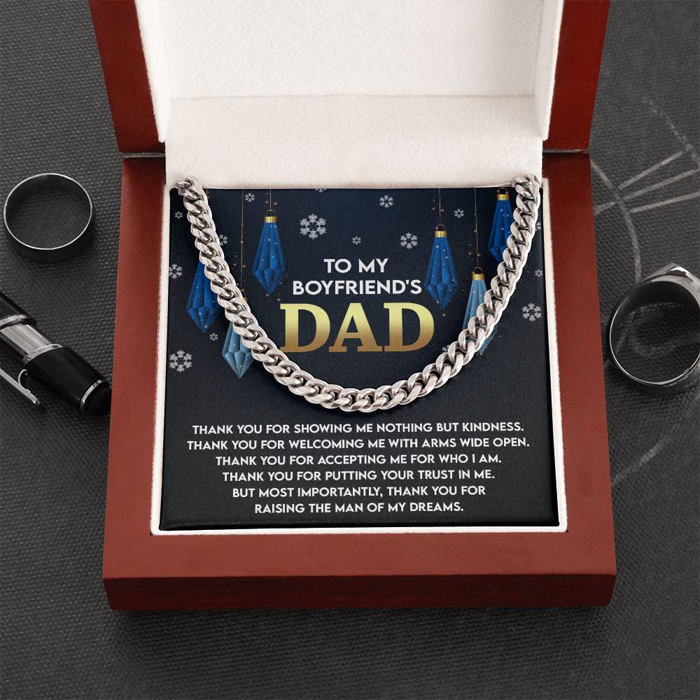 Boyfriend's Dad - Who I Am - Cuban Chain Link Necklace