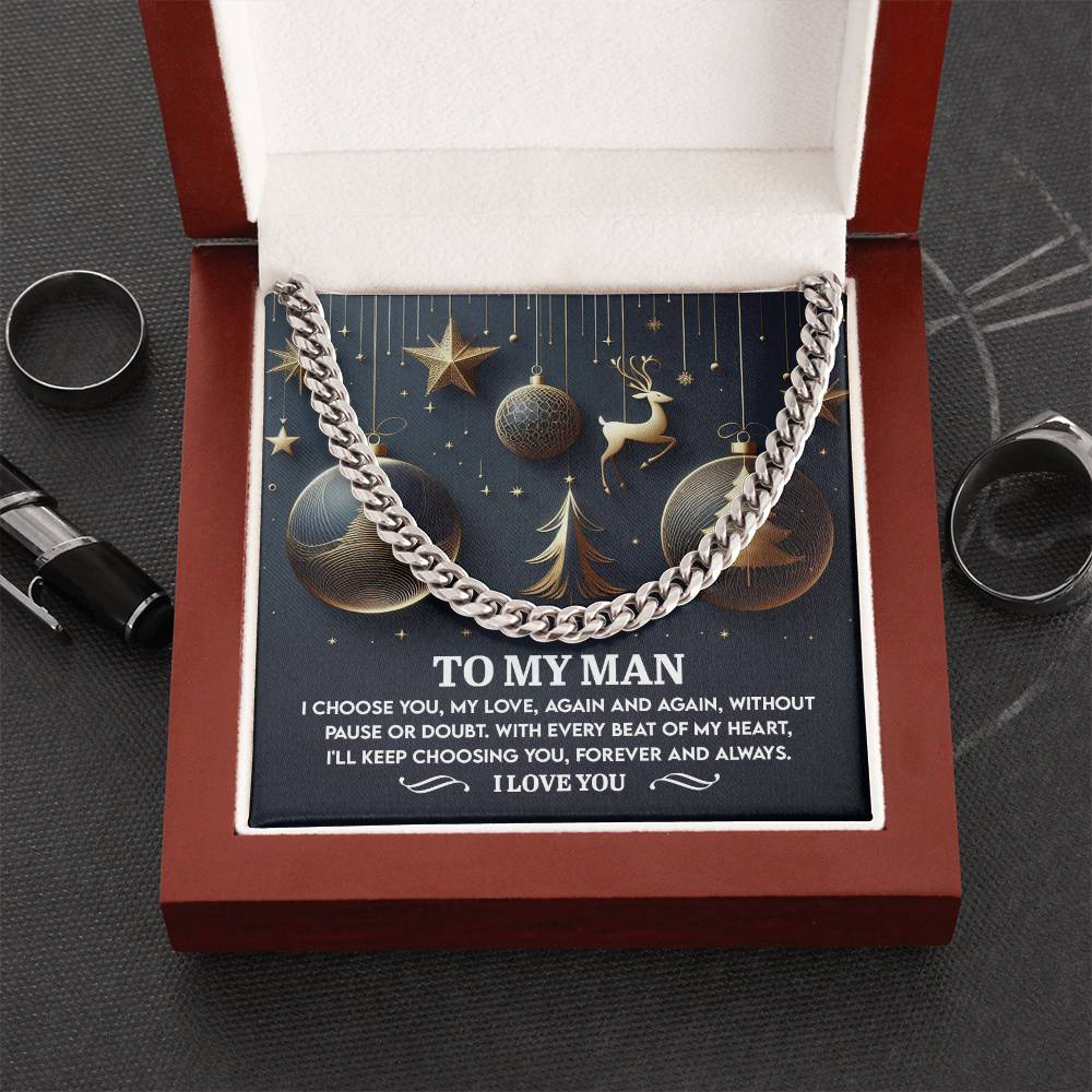 My Man - Every Beat - Cuban Chain Link Necklace