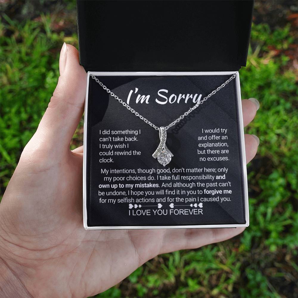 Apology Necklace Alluring Beauty