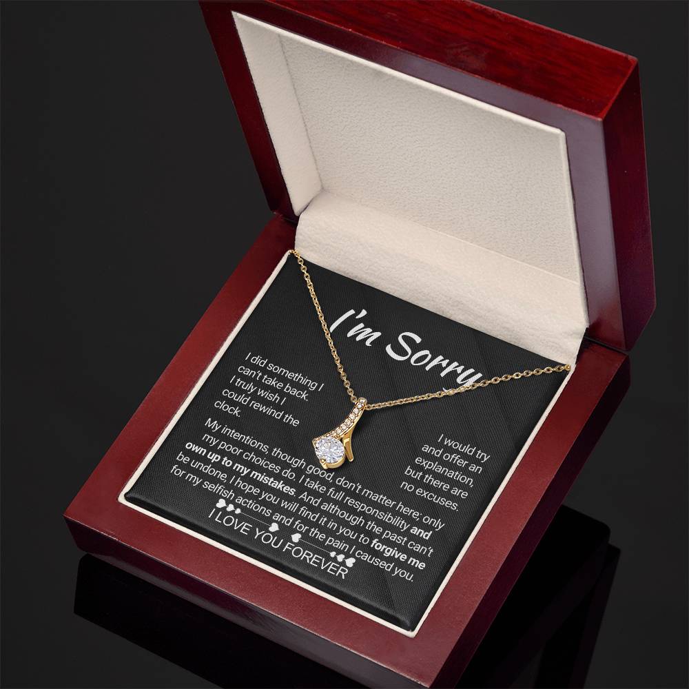 Apology Necklace Alluring Beauty