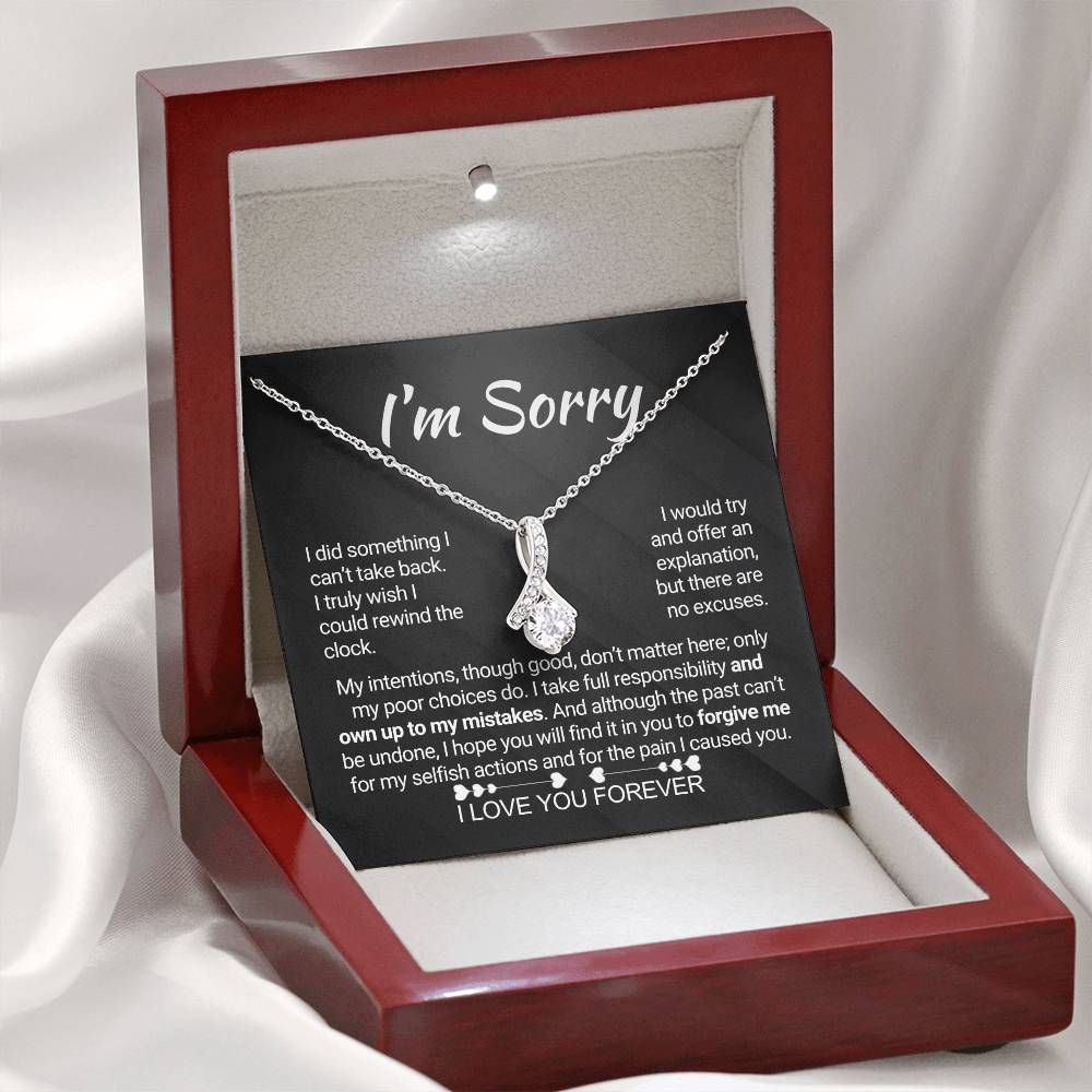 Apology Necklace Alluring Beauty