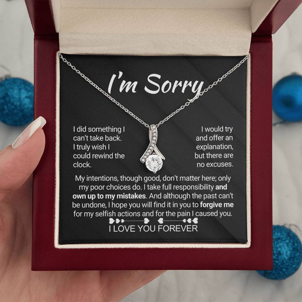 Apology Necklace Alluring Beauty