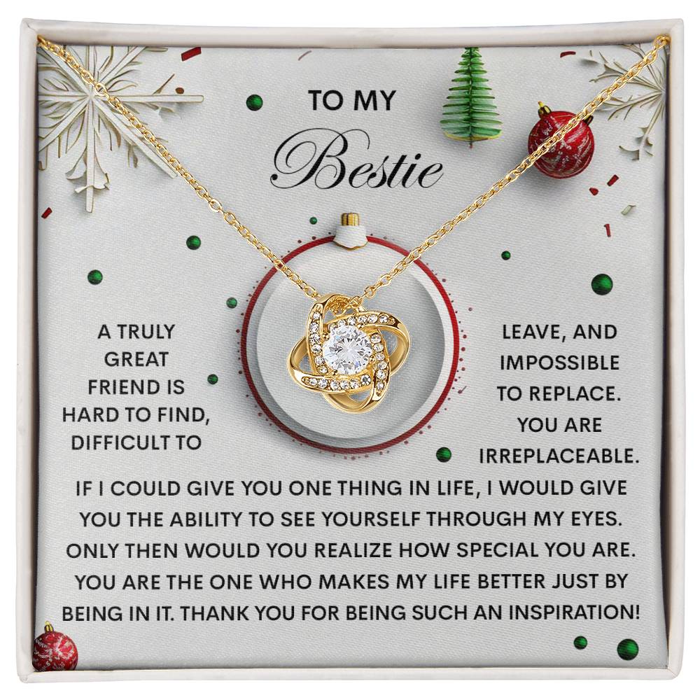 Bestie - The One - Love Knot Necklace
