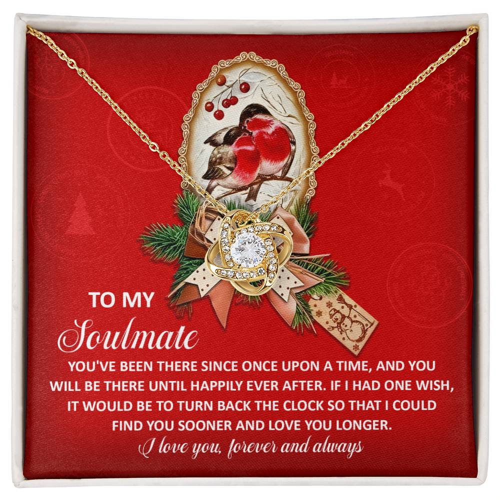 Soulmate - Once Upon - Love Knot Necklace