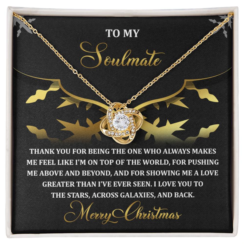 Soulmate - A Love - Love Knot Necklace