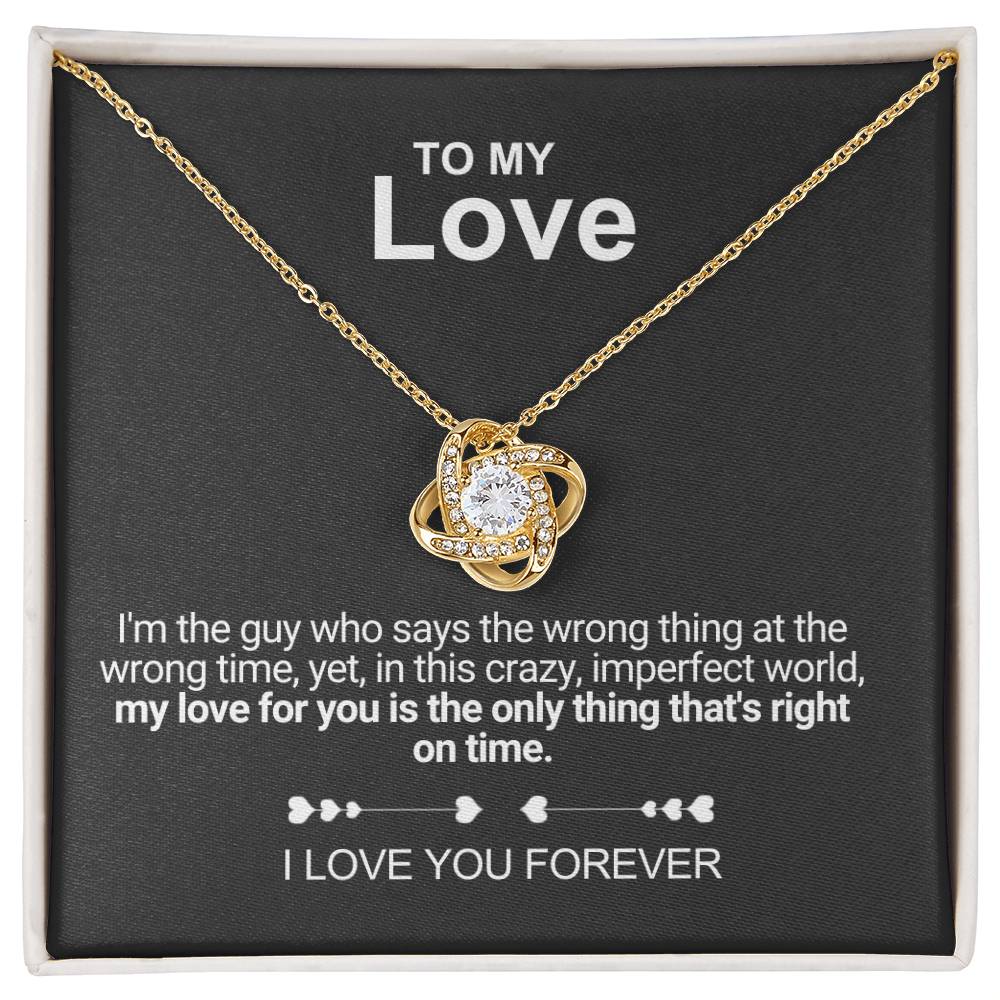 To My Love - Right On Time