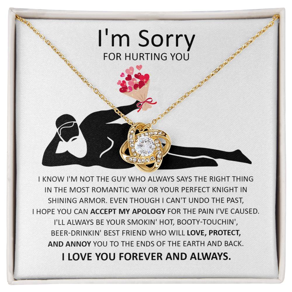Sorry - The Most Romantic - Love Knot Necklace