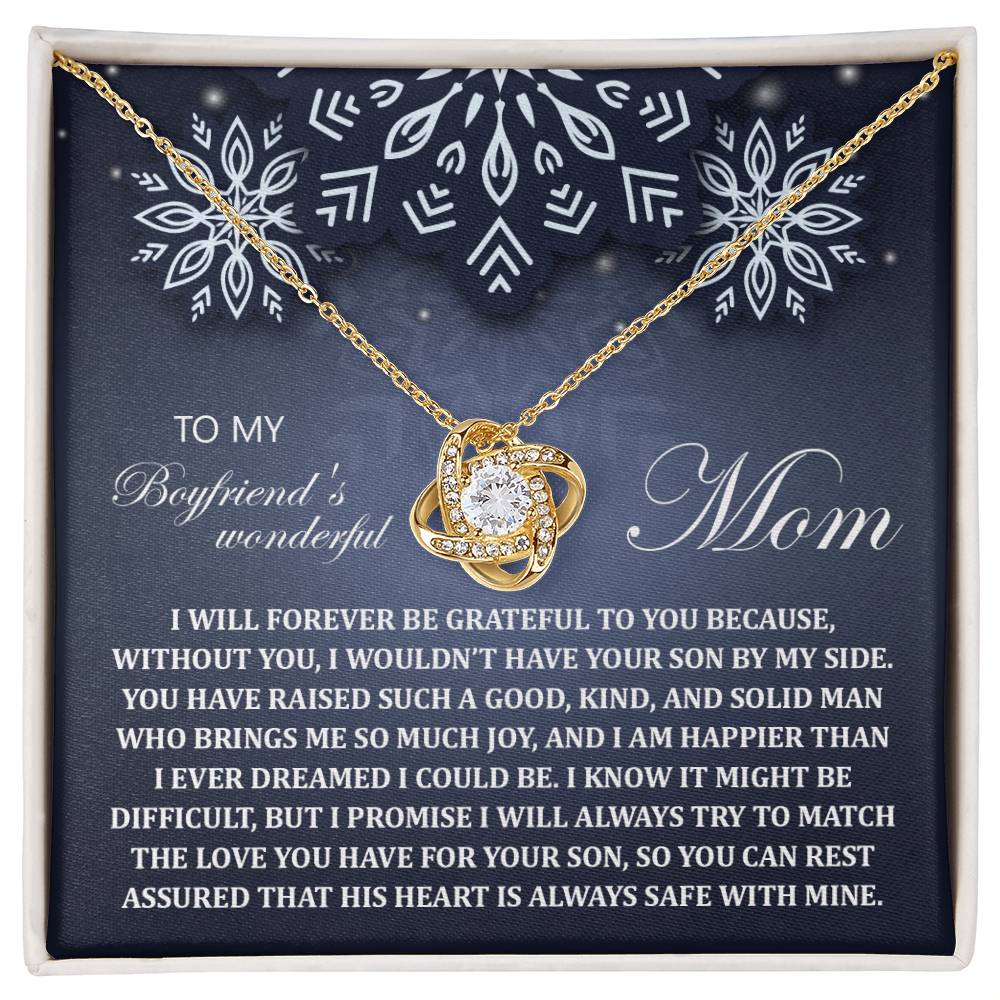Boyfriend's Mom - By My Side - Love Knot Necklace