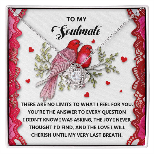 Soulmate - Feel For You - Love Knot Necklace