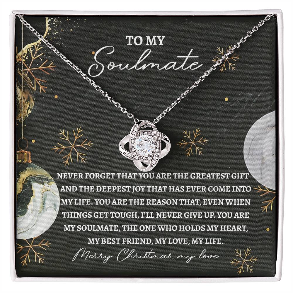 Soulmate - Greatest Gift - Love Knot Necklace