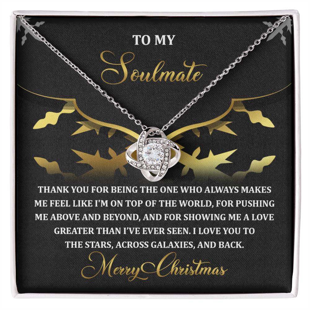 Soulmate - A Love - Love Knot Necklace