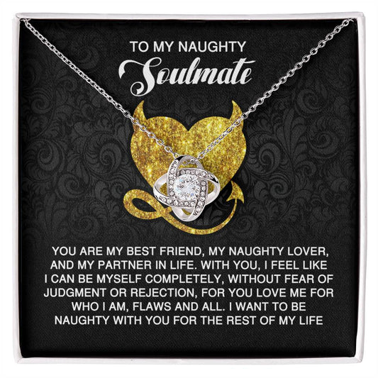 Soulmate - Naughty With You - Love Knot Necklace