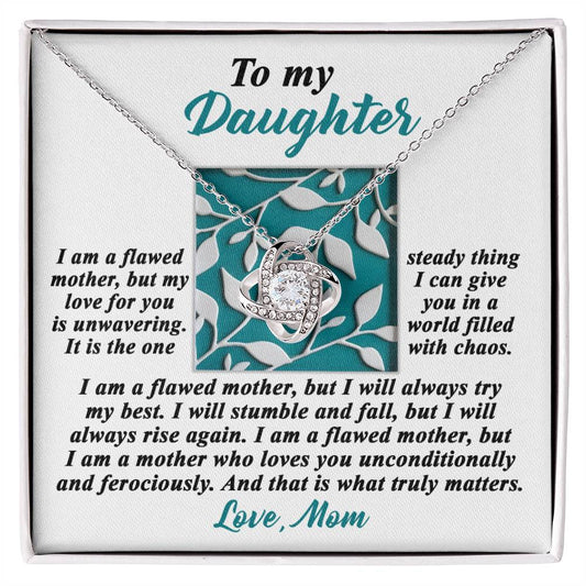 Daughter - Stumble And Fall - Love Knot Necklace