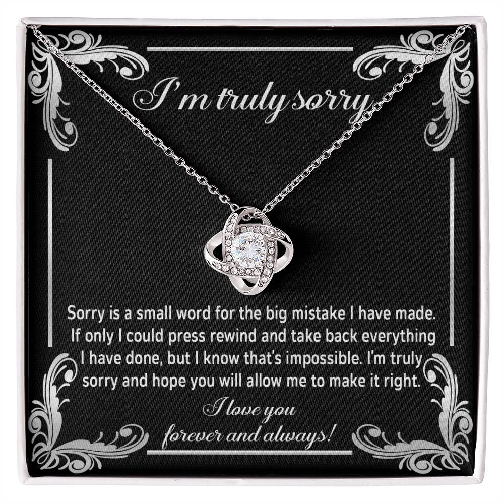 Sorry - Make It Right 2 - Love Knot Necklace